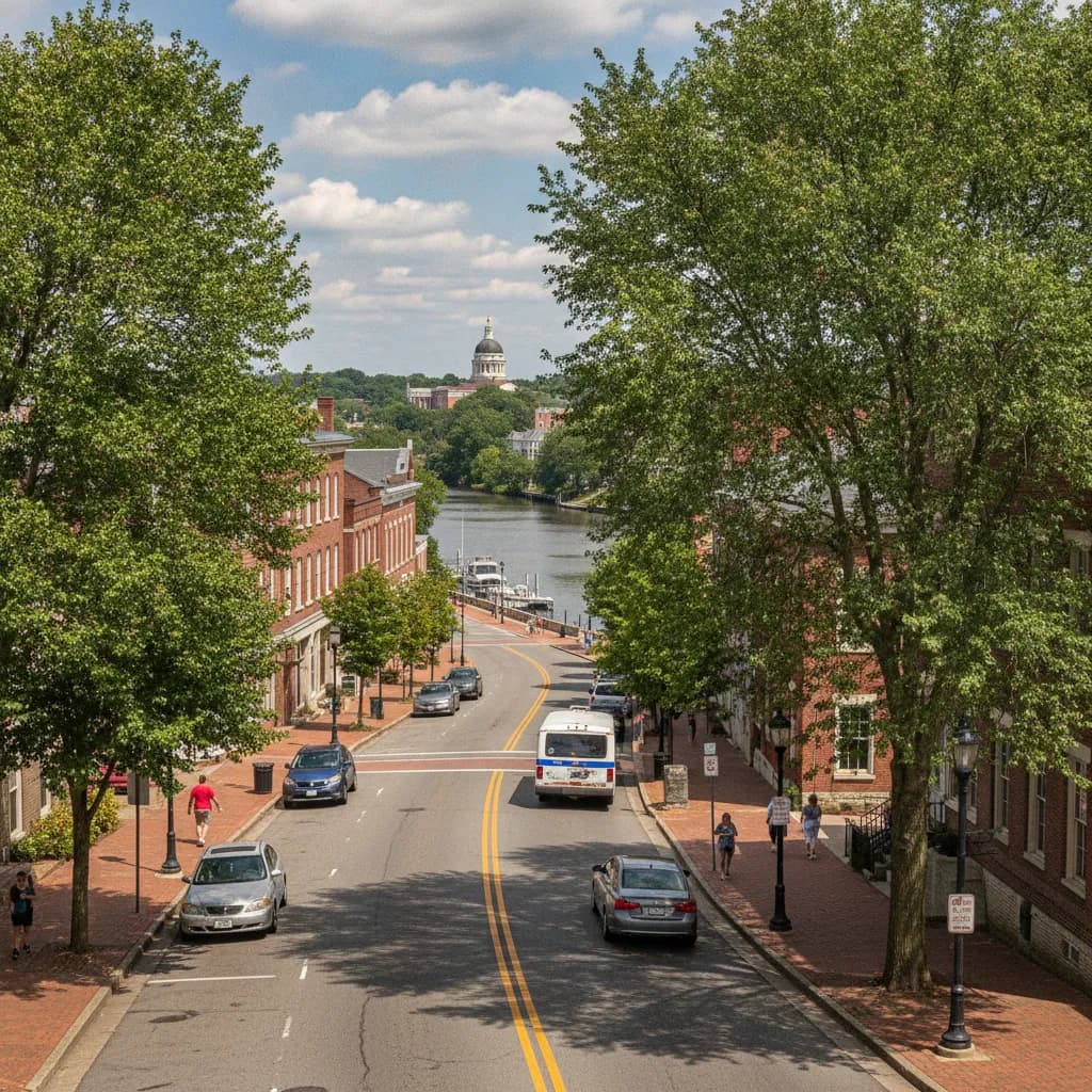 View of Salisbury, MD