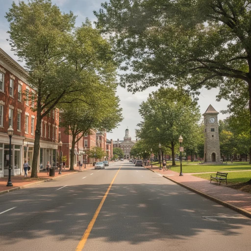 View of Towson, MD