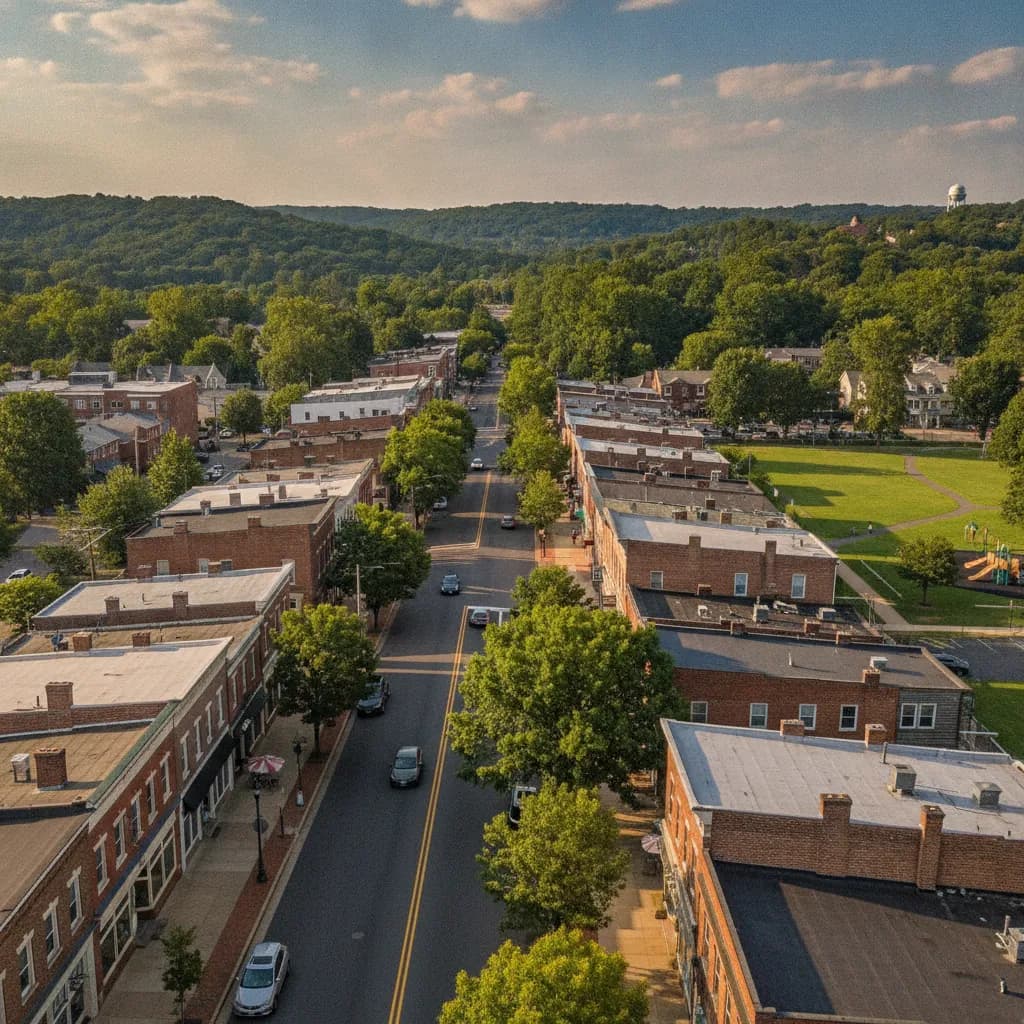 View of Waldorf, MD