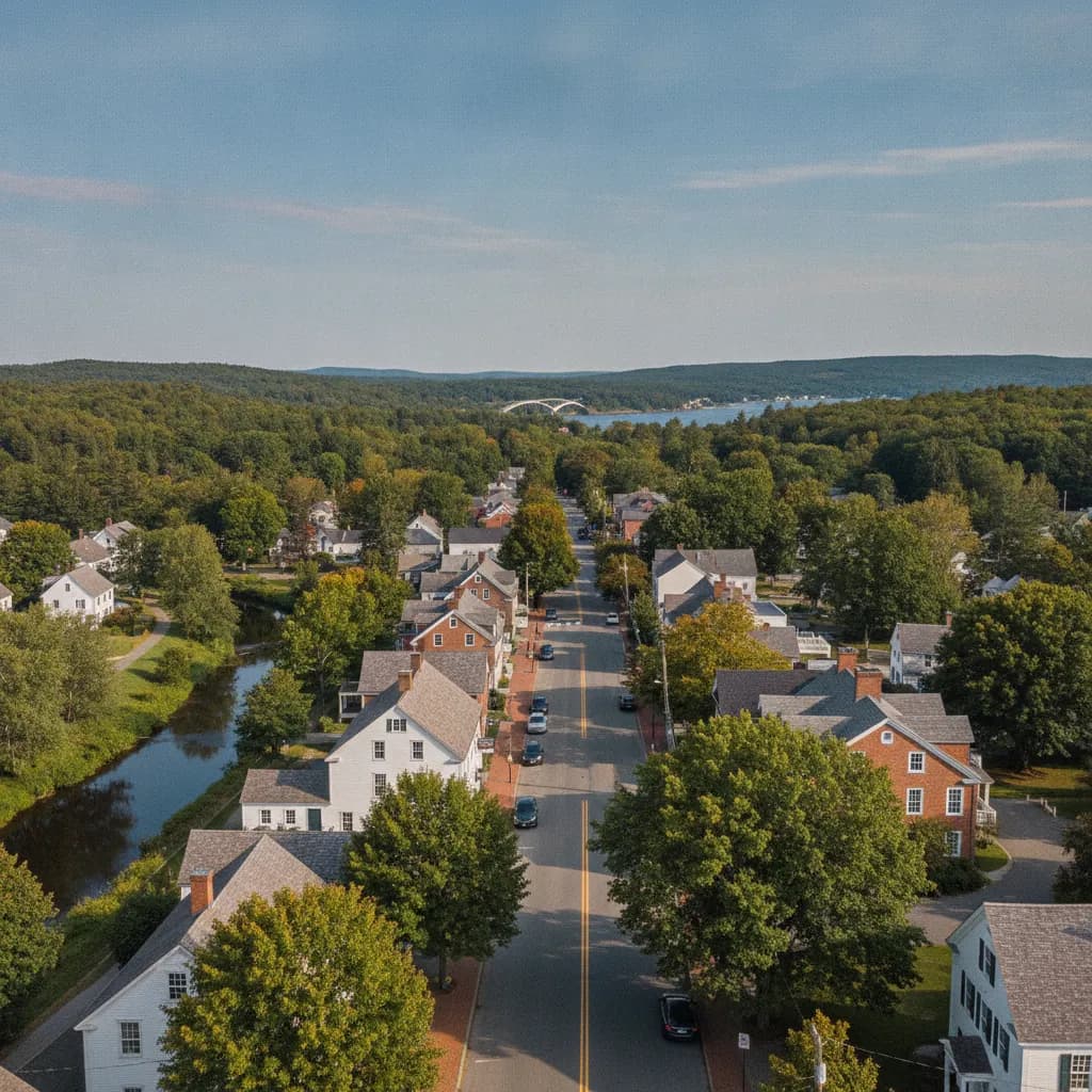 View of Arundel, ME