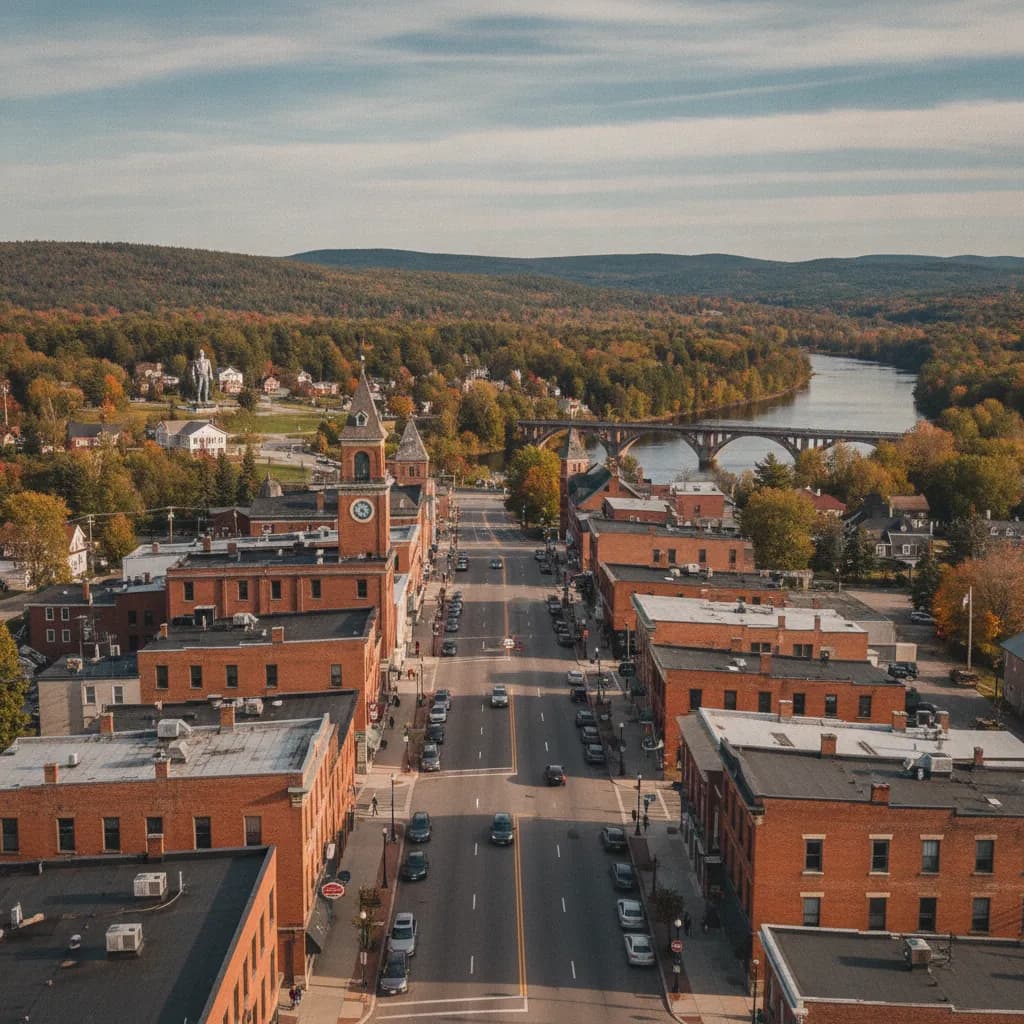 View of Bangor, ME
