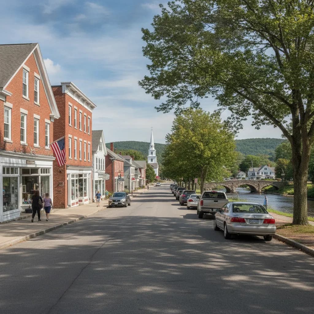 View of Berwick, ME