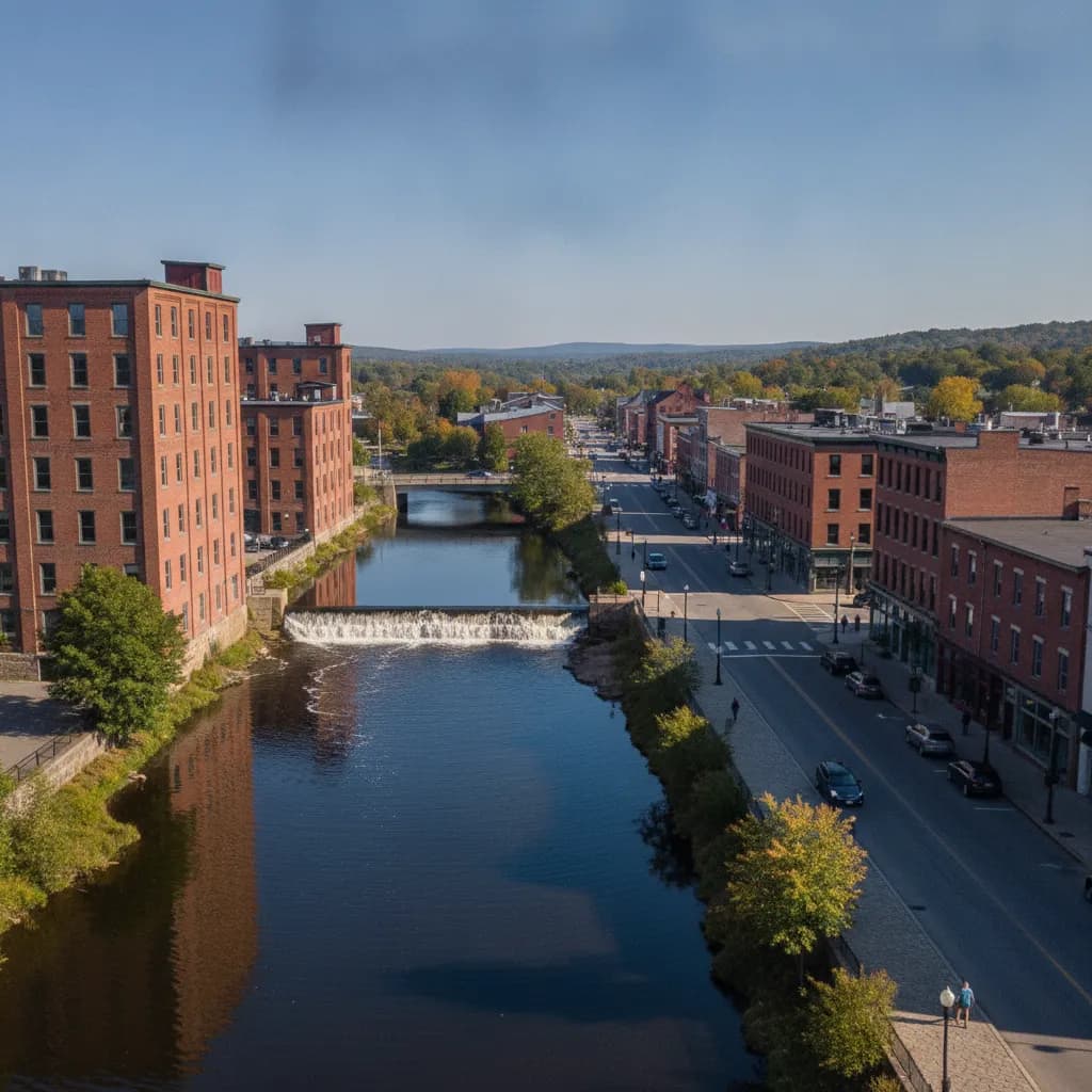 View of Biddeford, ME