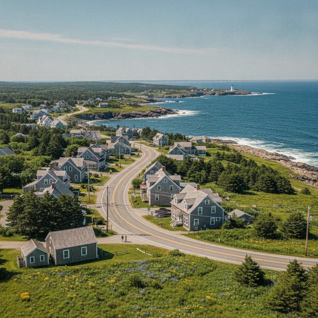 View of Cape Elizabeth, ME