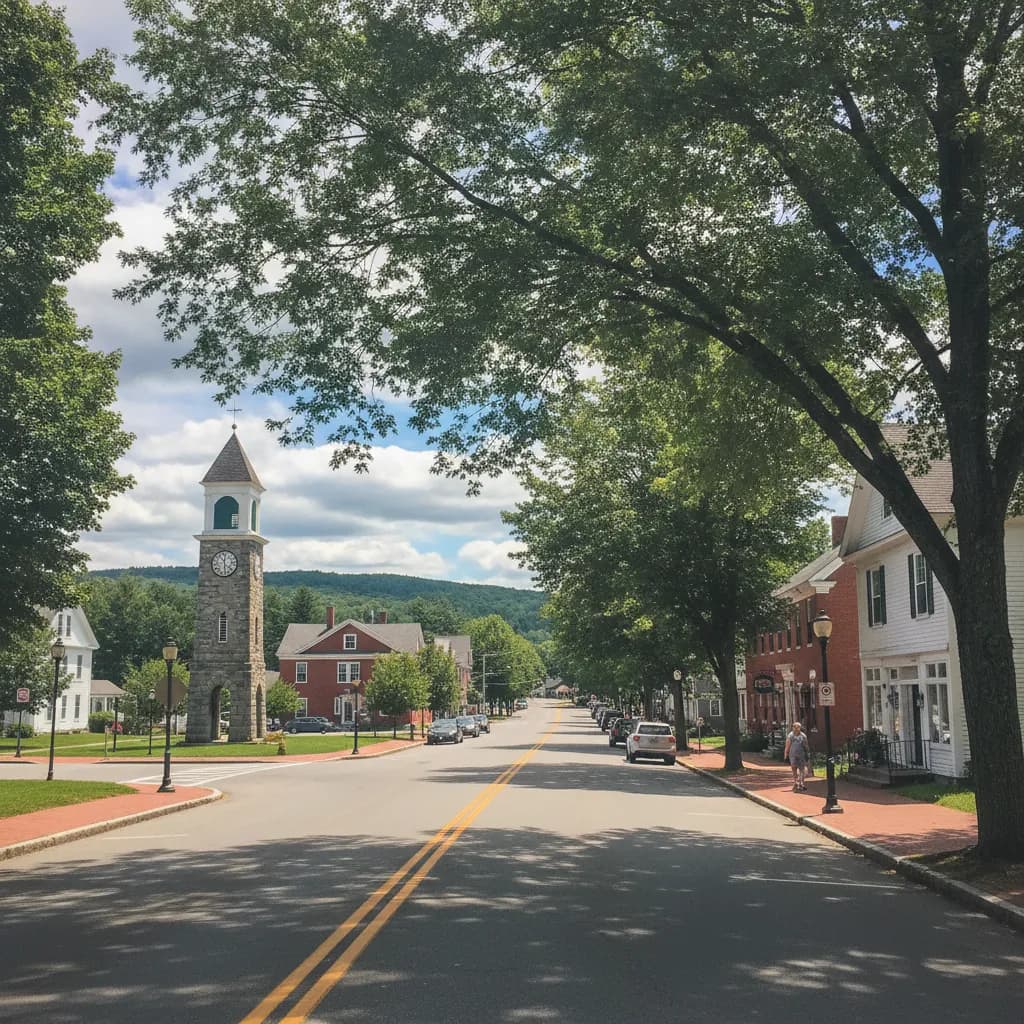 View of Cumberland, ME
