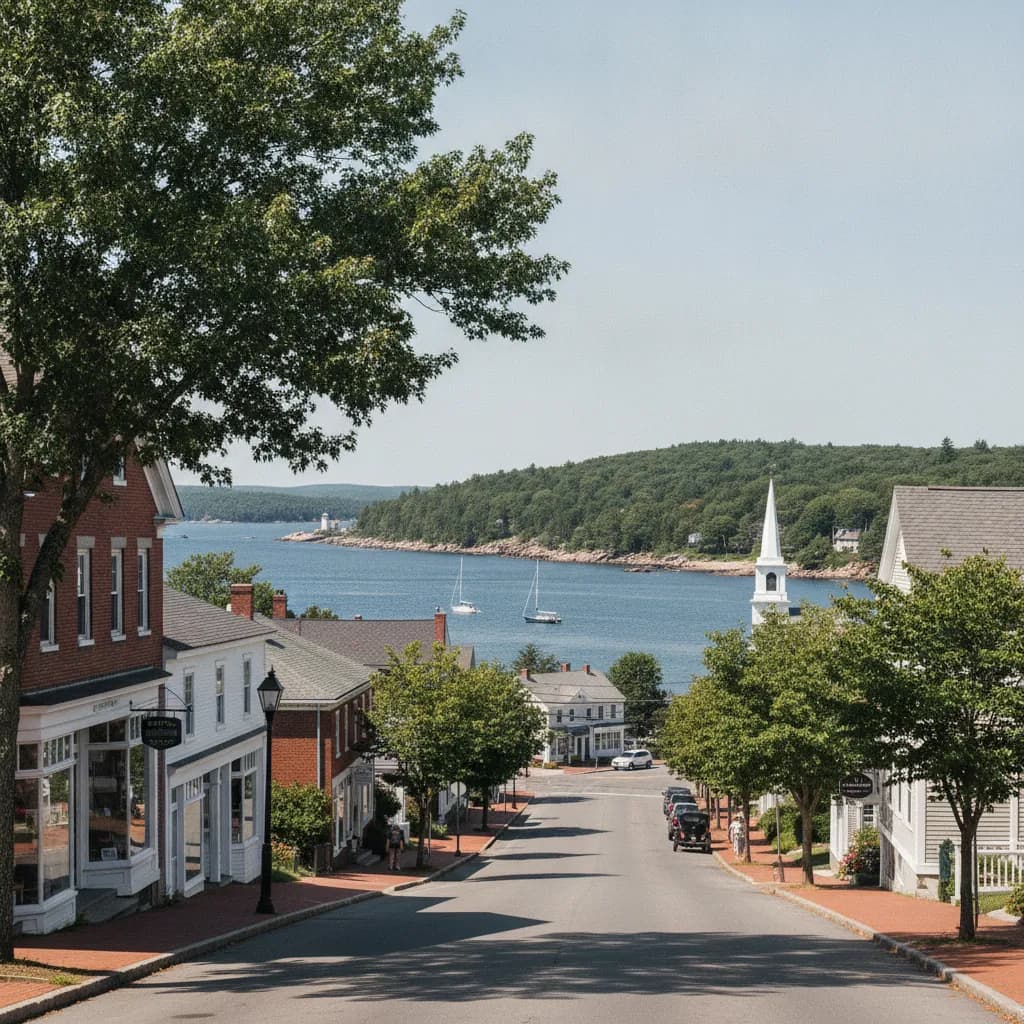 View of Falmouth, ME