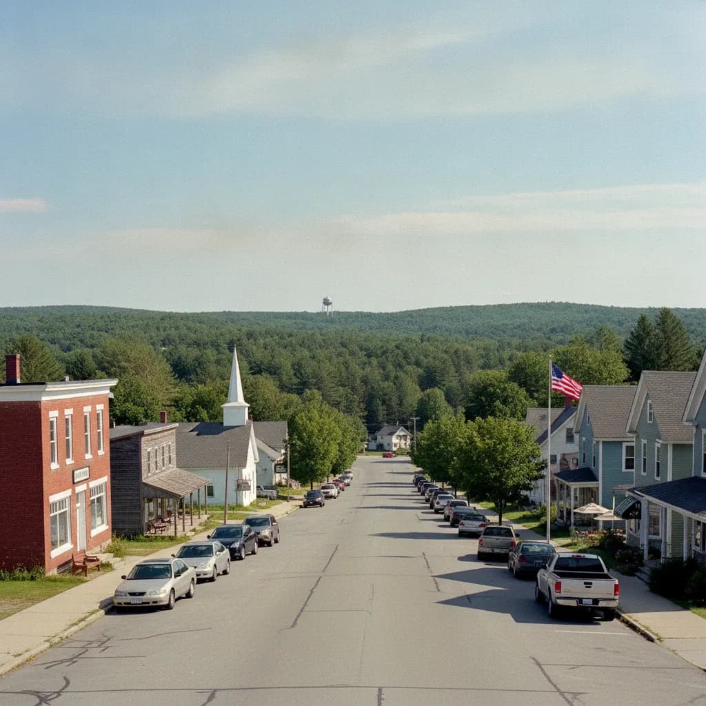 View of Hermon, ME