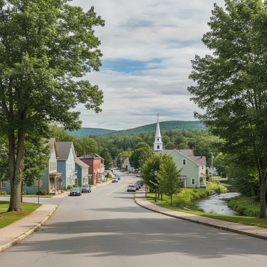 View of Limington, ME