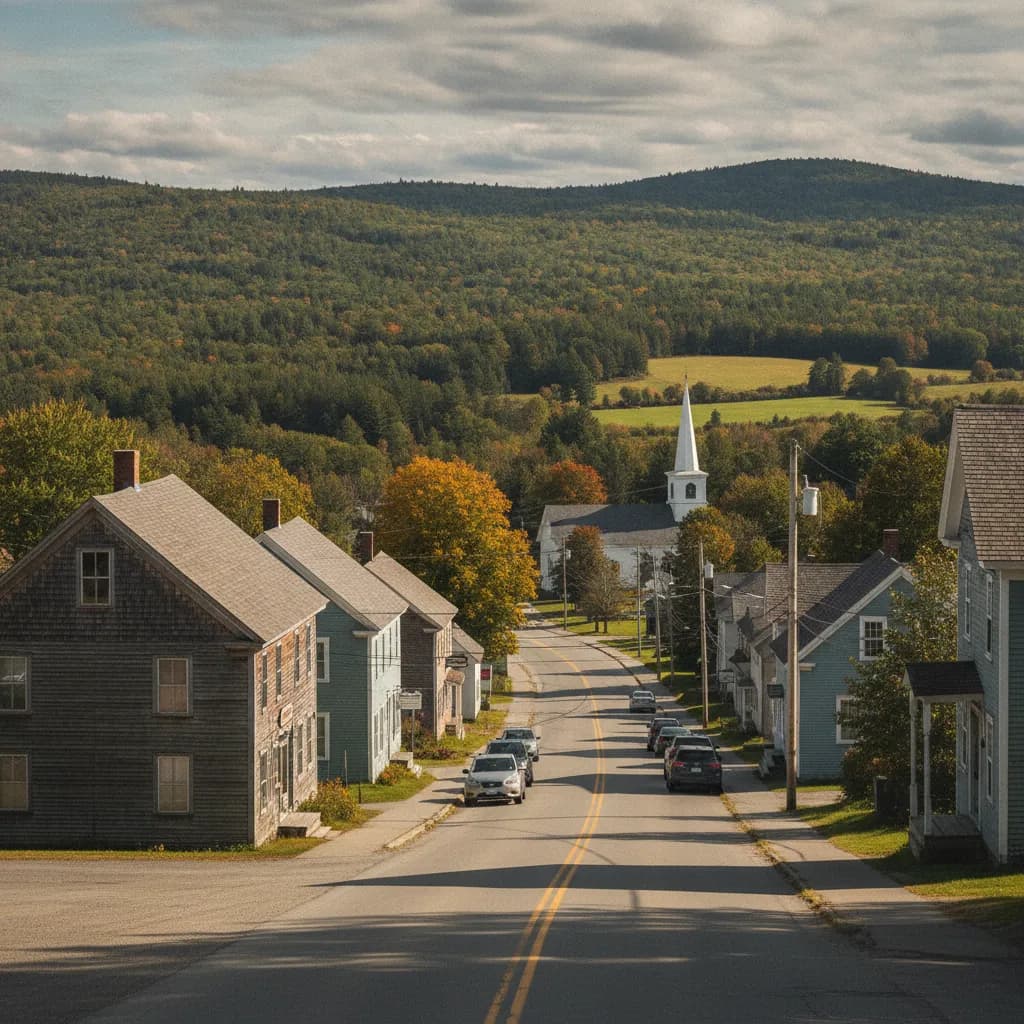 View of Lyman, ME