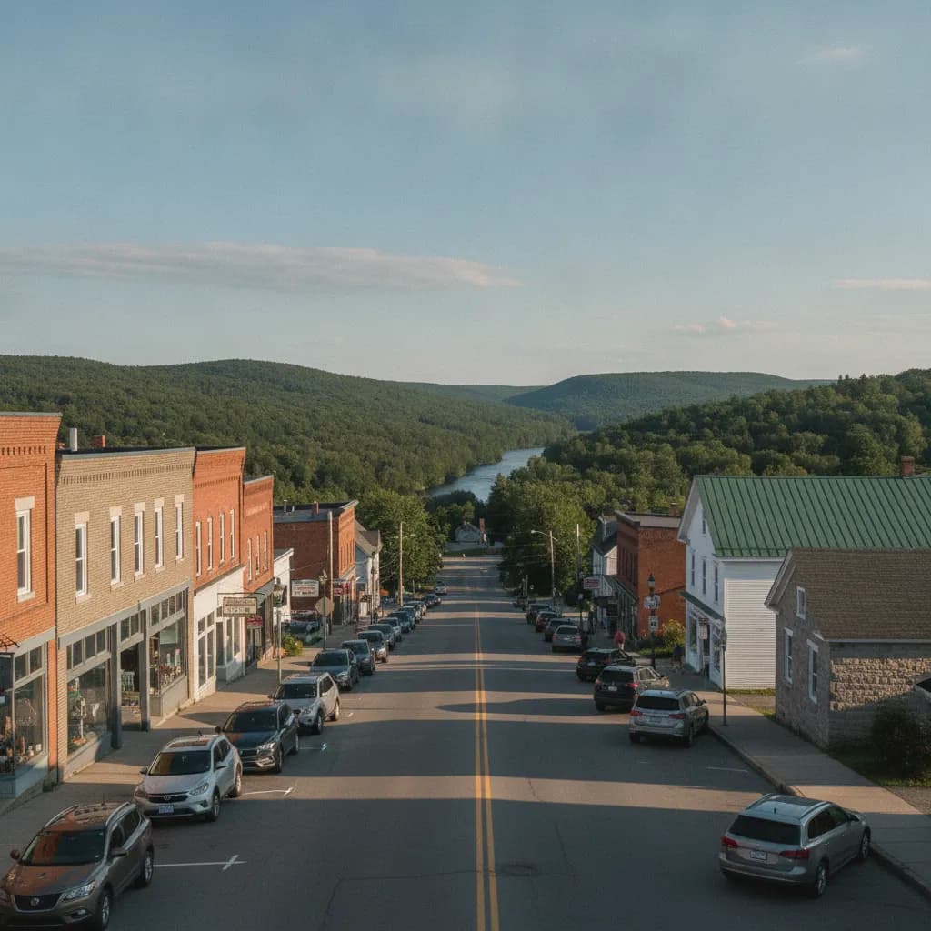 View of Madison, ME