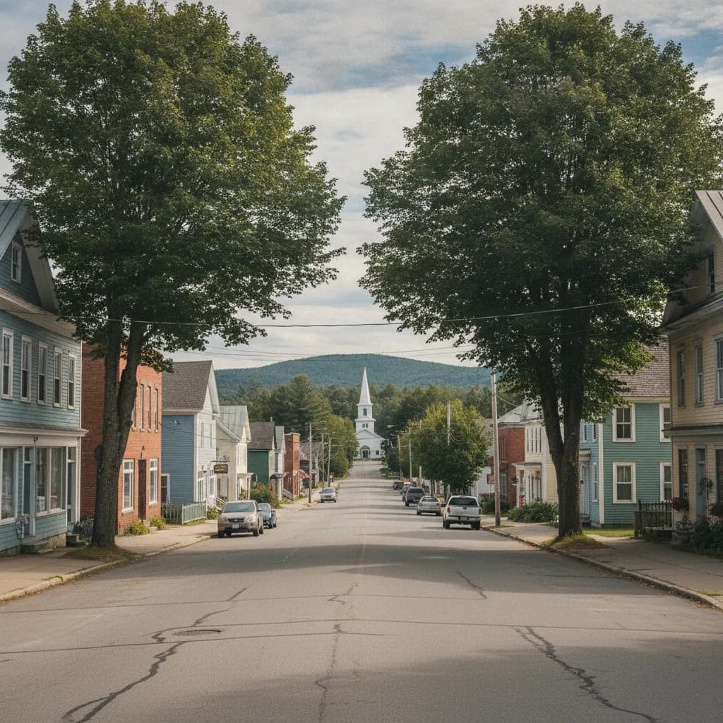 View of Orrington, ME