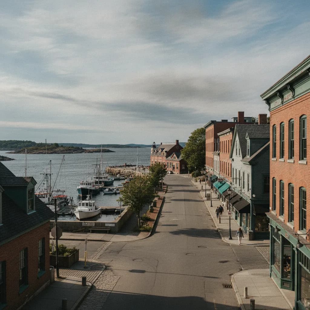 View of Portland, ME