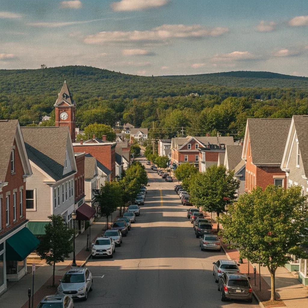 View of Sanford, ME