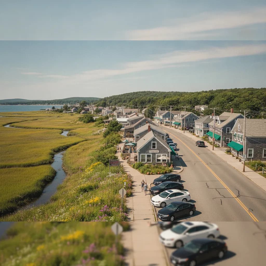 View of Wells, ME