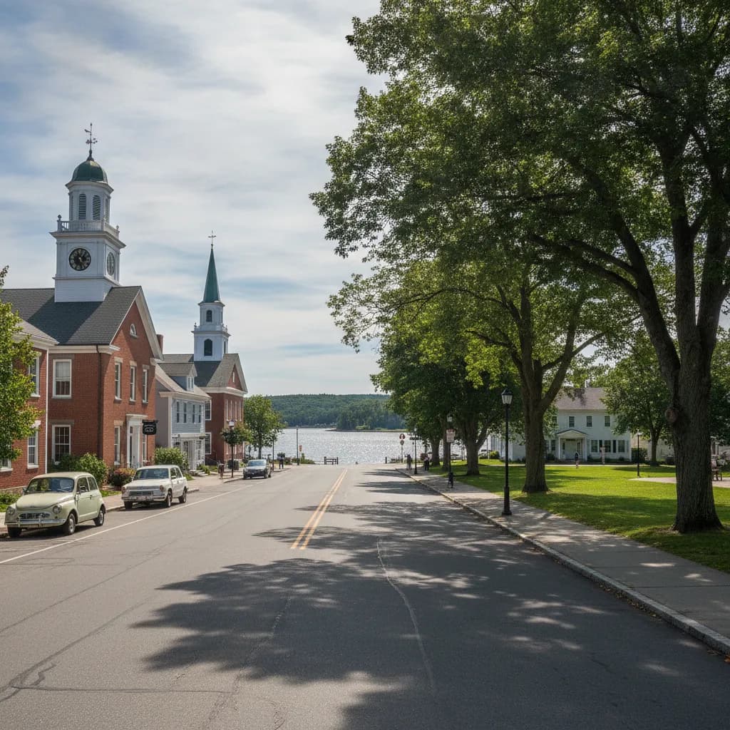 View of Yarmouth, ME