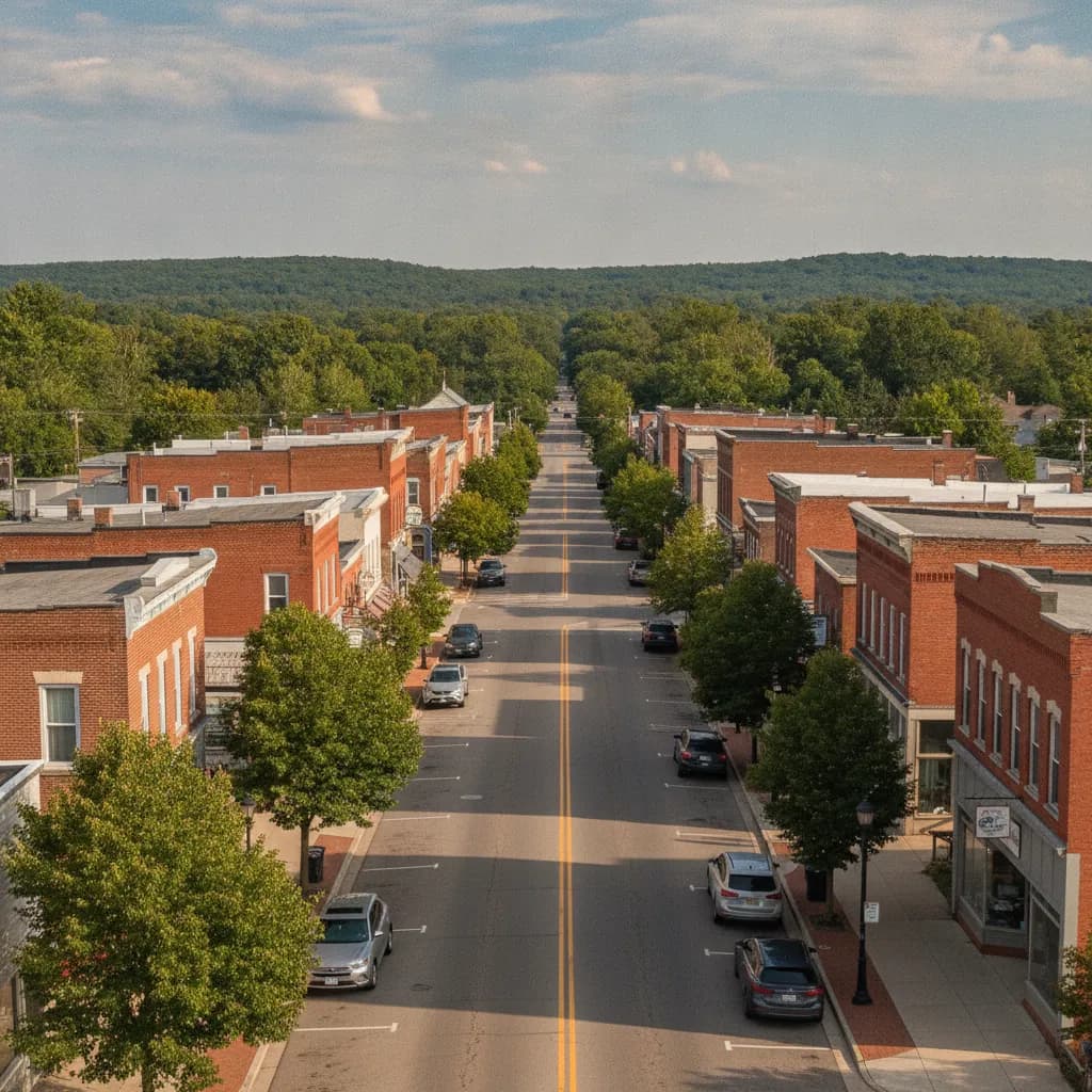 View of Allendale, MI