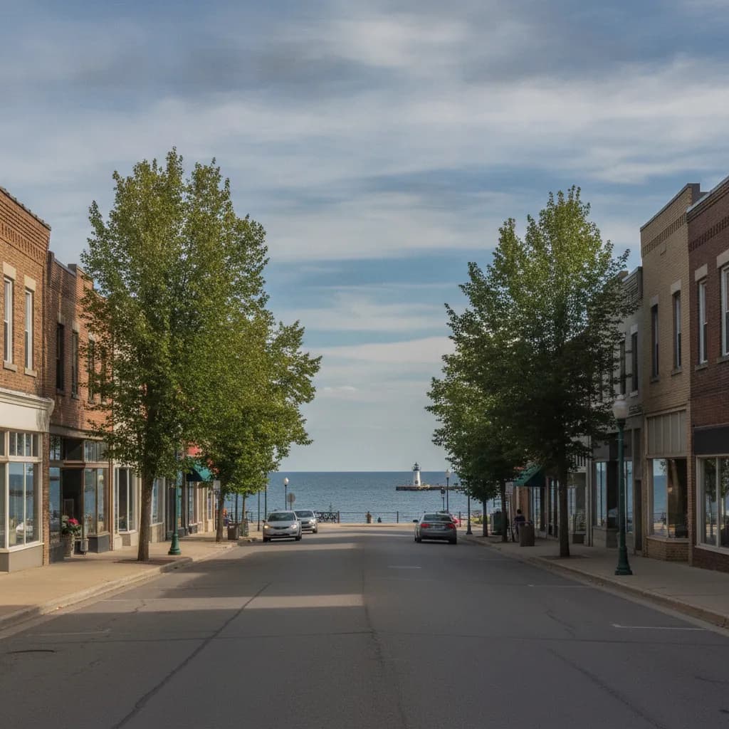 View of Alpena, MI
