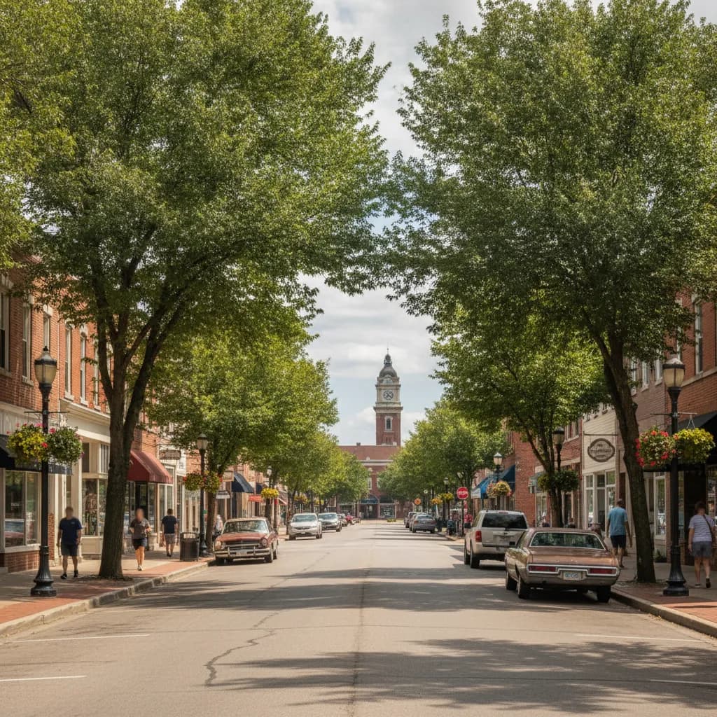 View of Berkley, MI