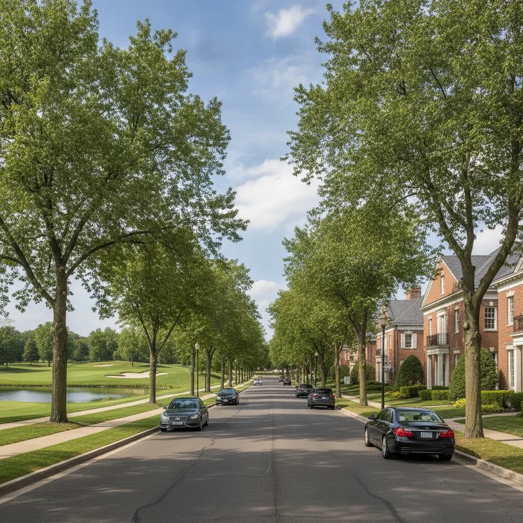 View of Bloomfield Hills, MI