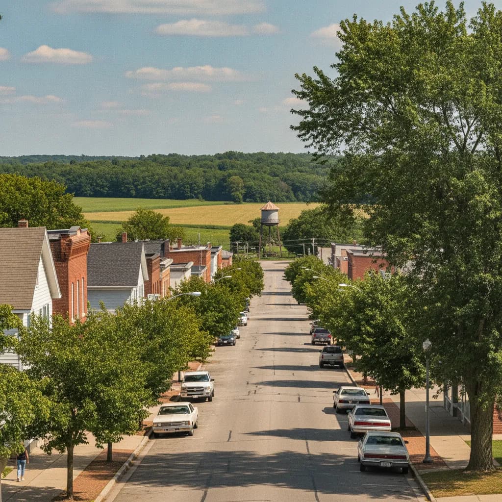 View of Bridgeport, MI