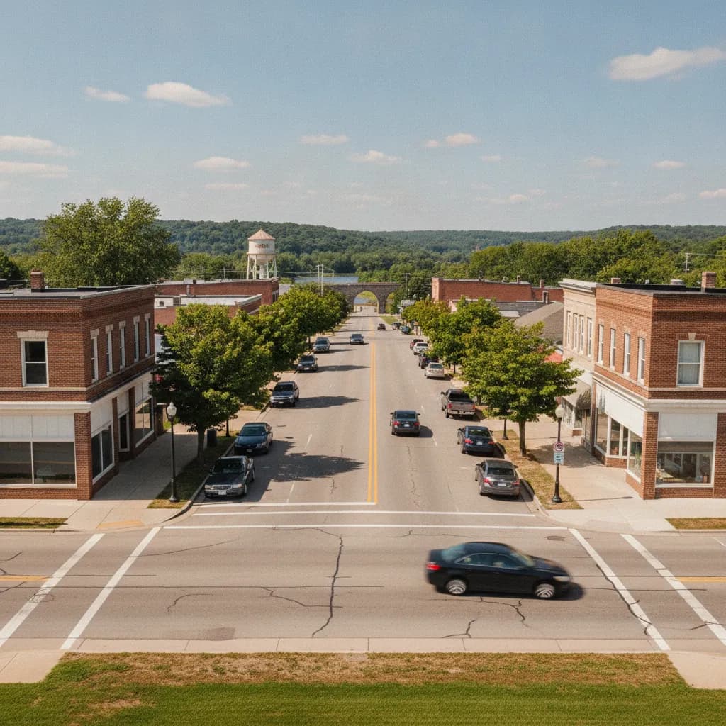 View of Buena Vista, MI