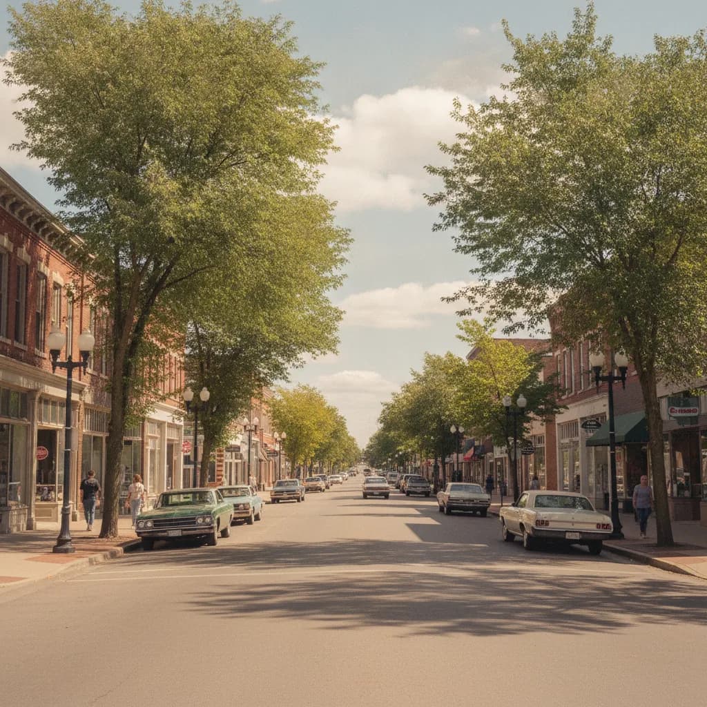 View of Charlotte, MI