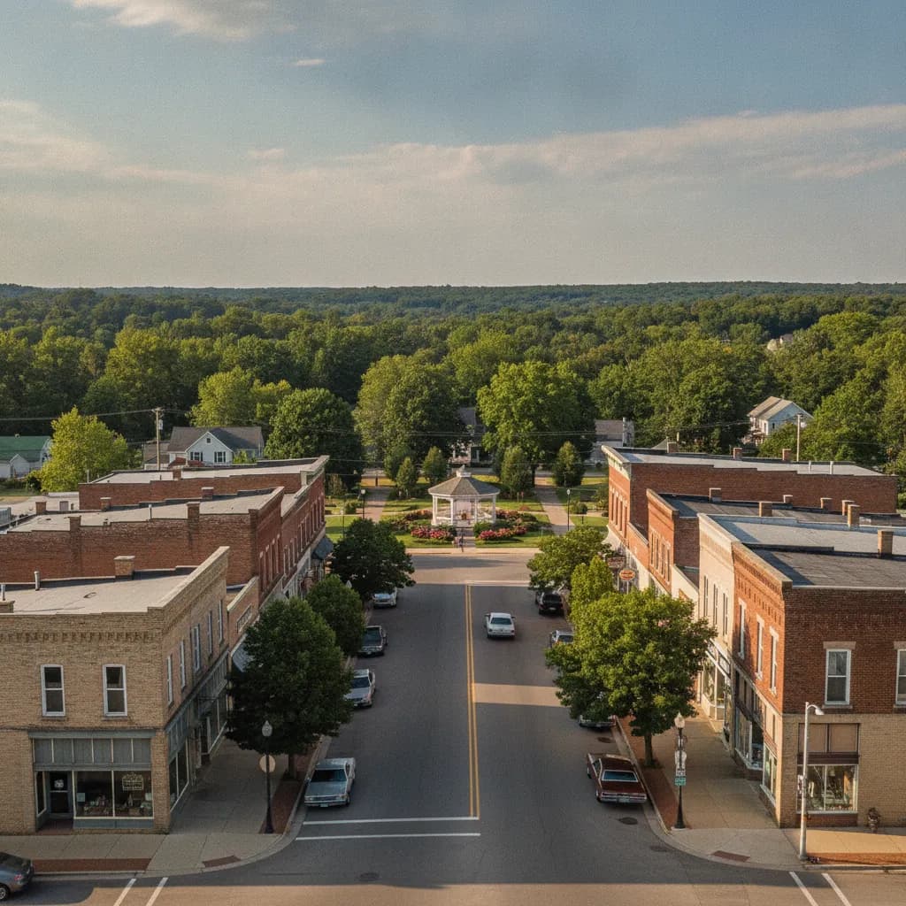 View of Fair Plain, MI