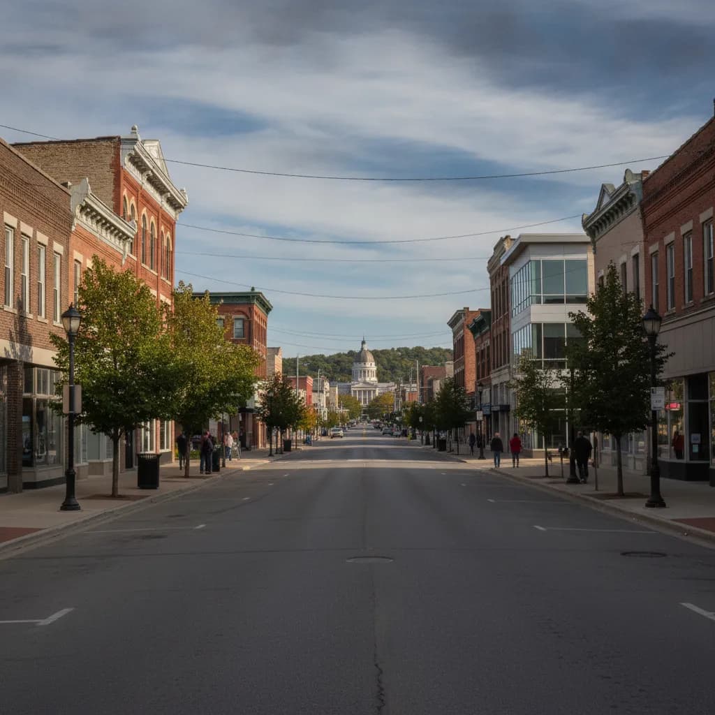 View of Flint, MI
