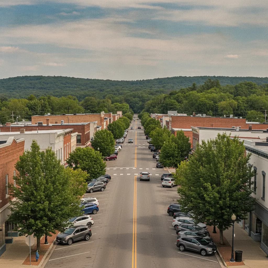 View of Grand Blanc, MI