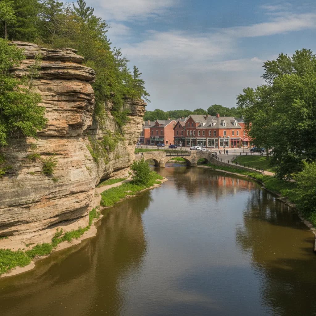 View of Grand Ledge, MI