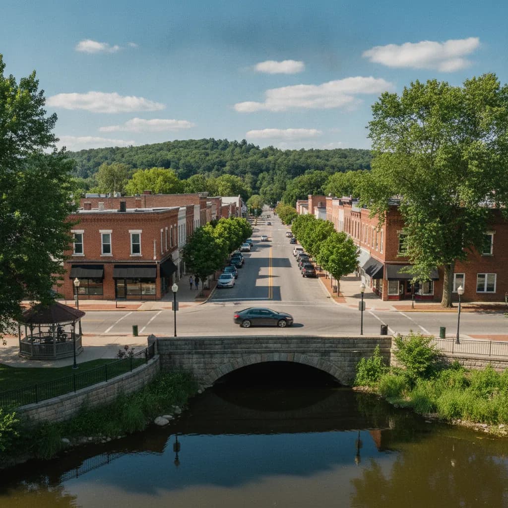 View of Greenville, MI