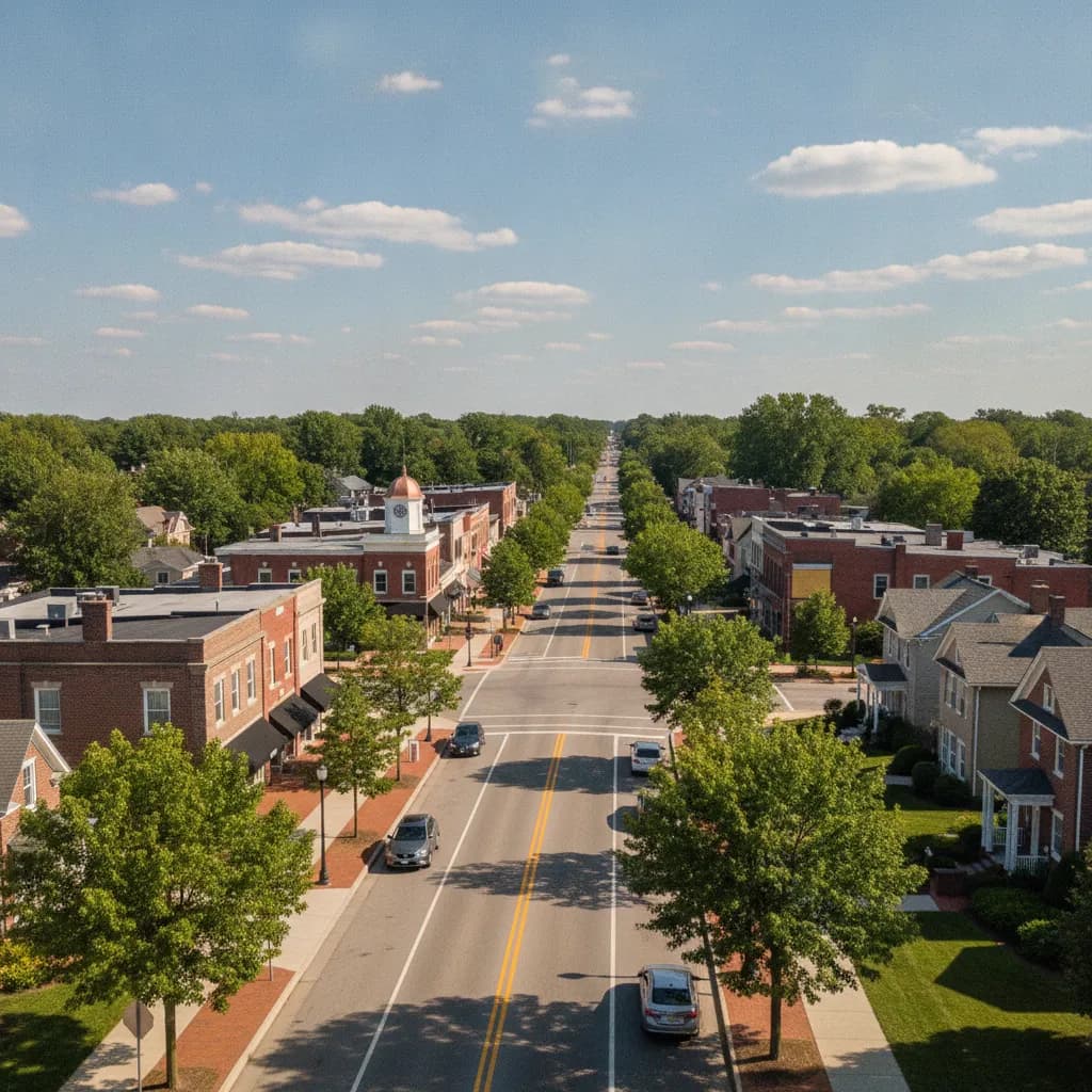 View of Grosse Pointe Woods, MI