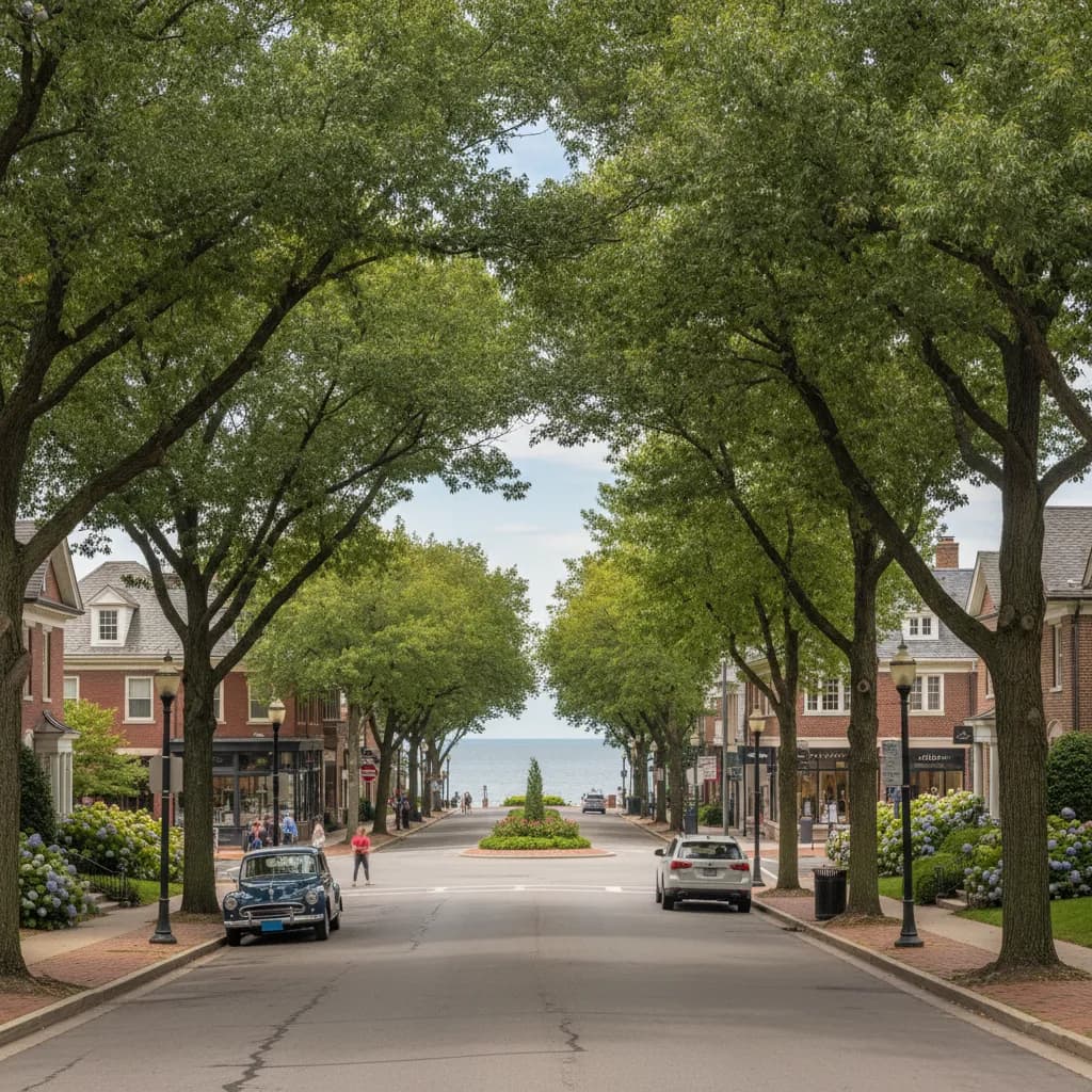 View of Grosse Pointe, MI