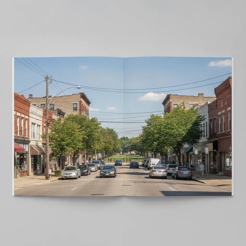 View of Hamtramck, MI