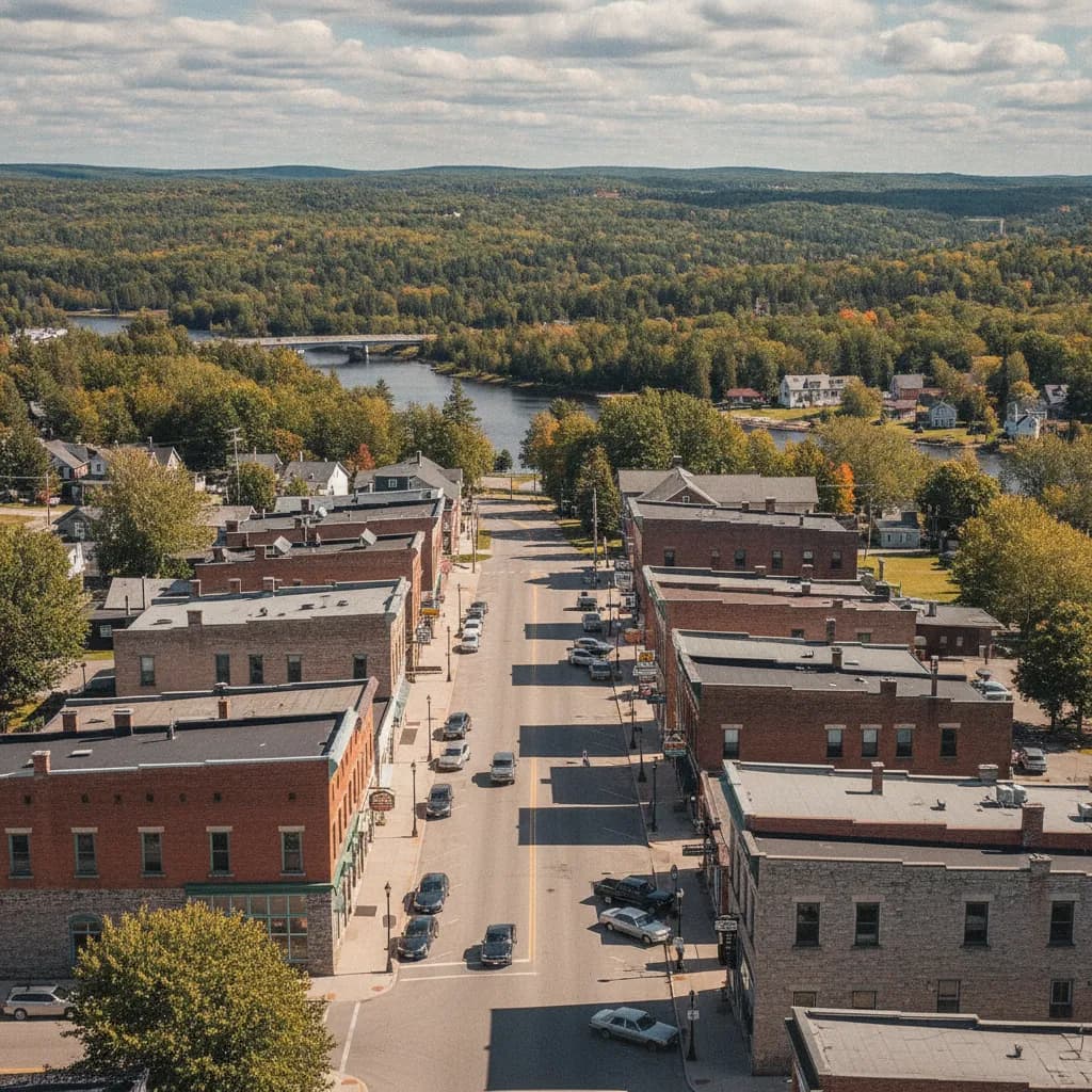 View of Hancock, MI