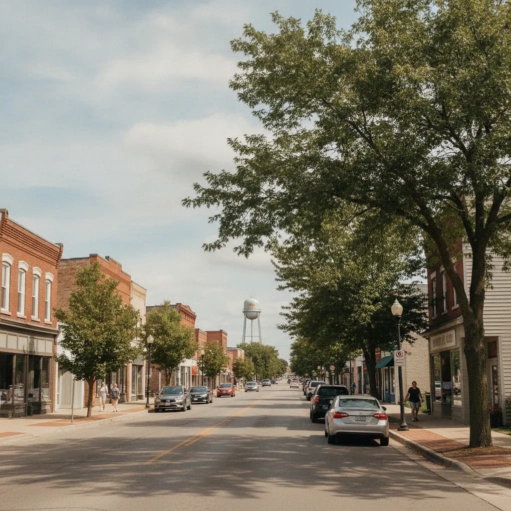 View of Holt, MI