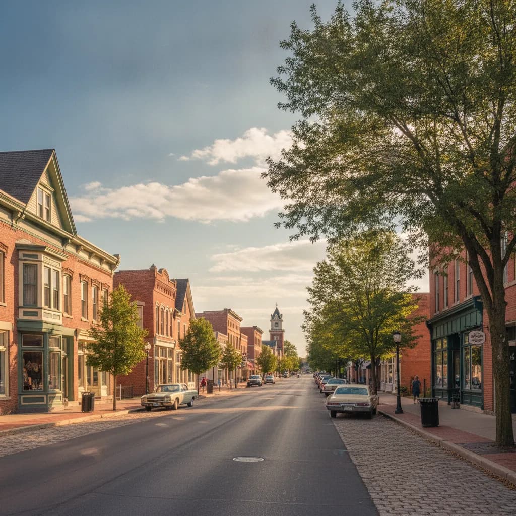 View of Marshall, MI
