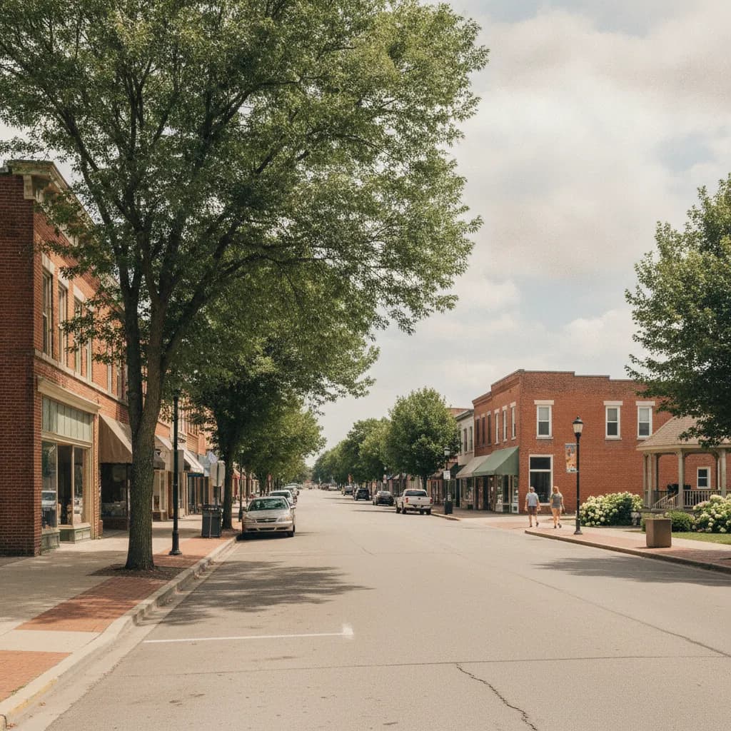 View of Mason, MI