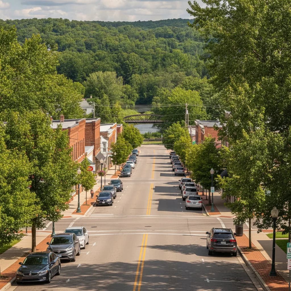 View of Middleville, MI