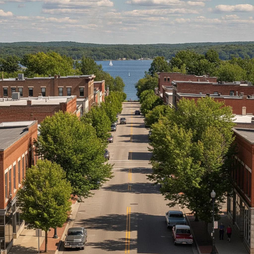 View of Muskegon, MI
