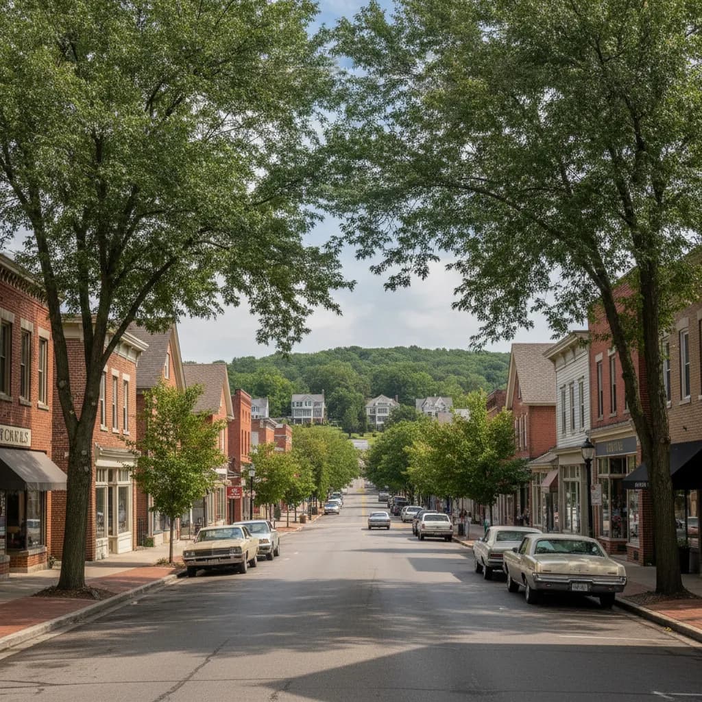 View of Northville, MI