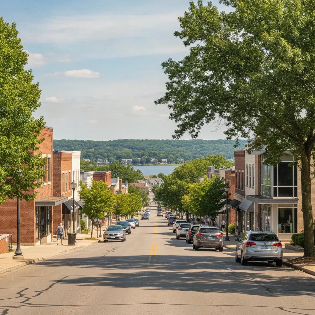 View of Novi, MI