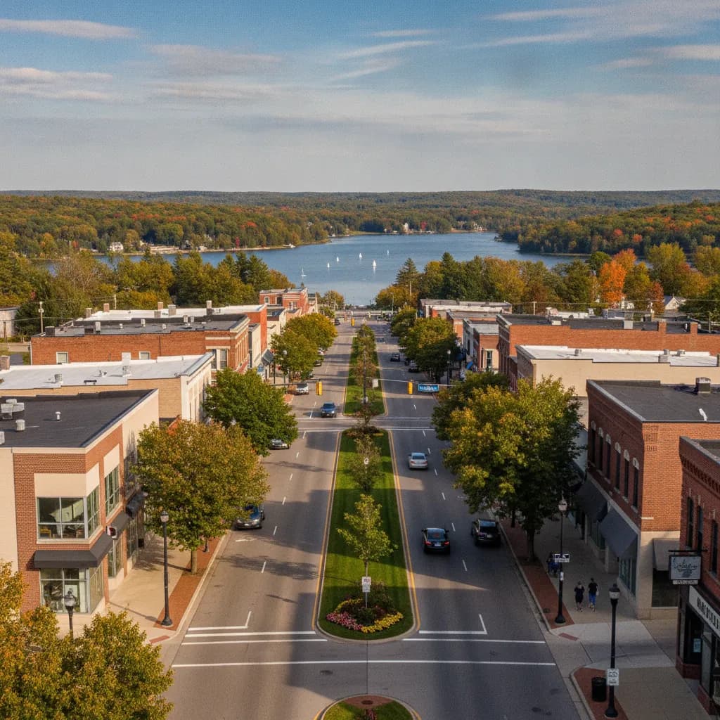 View of Portage, MI