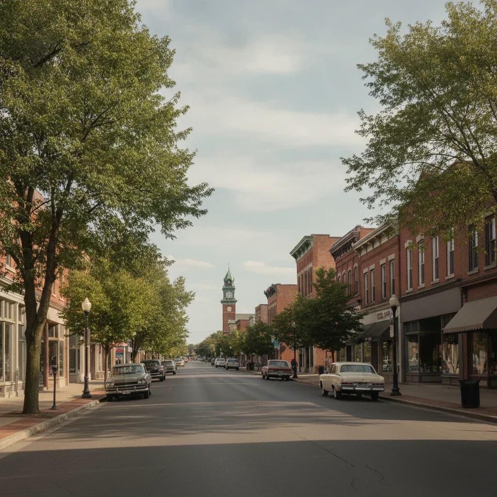 View of Richmond, MI