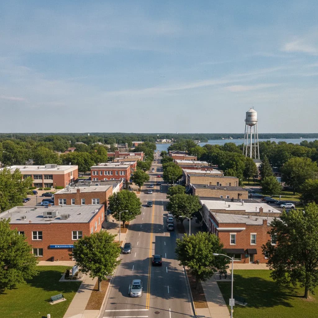 View of Riverview, MI