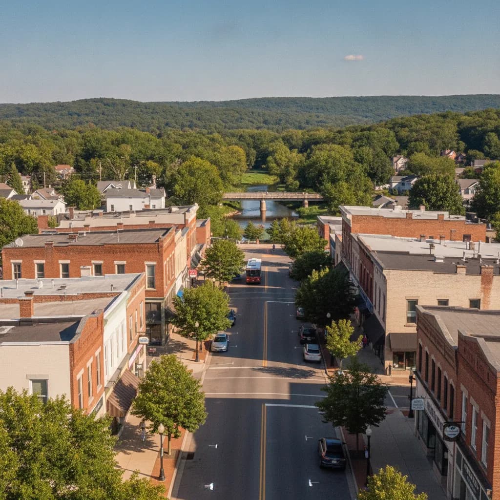 View of Rochester, MI