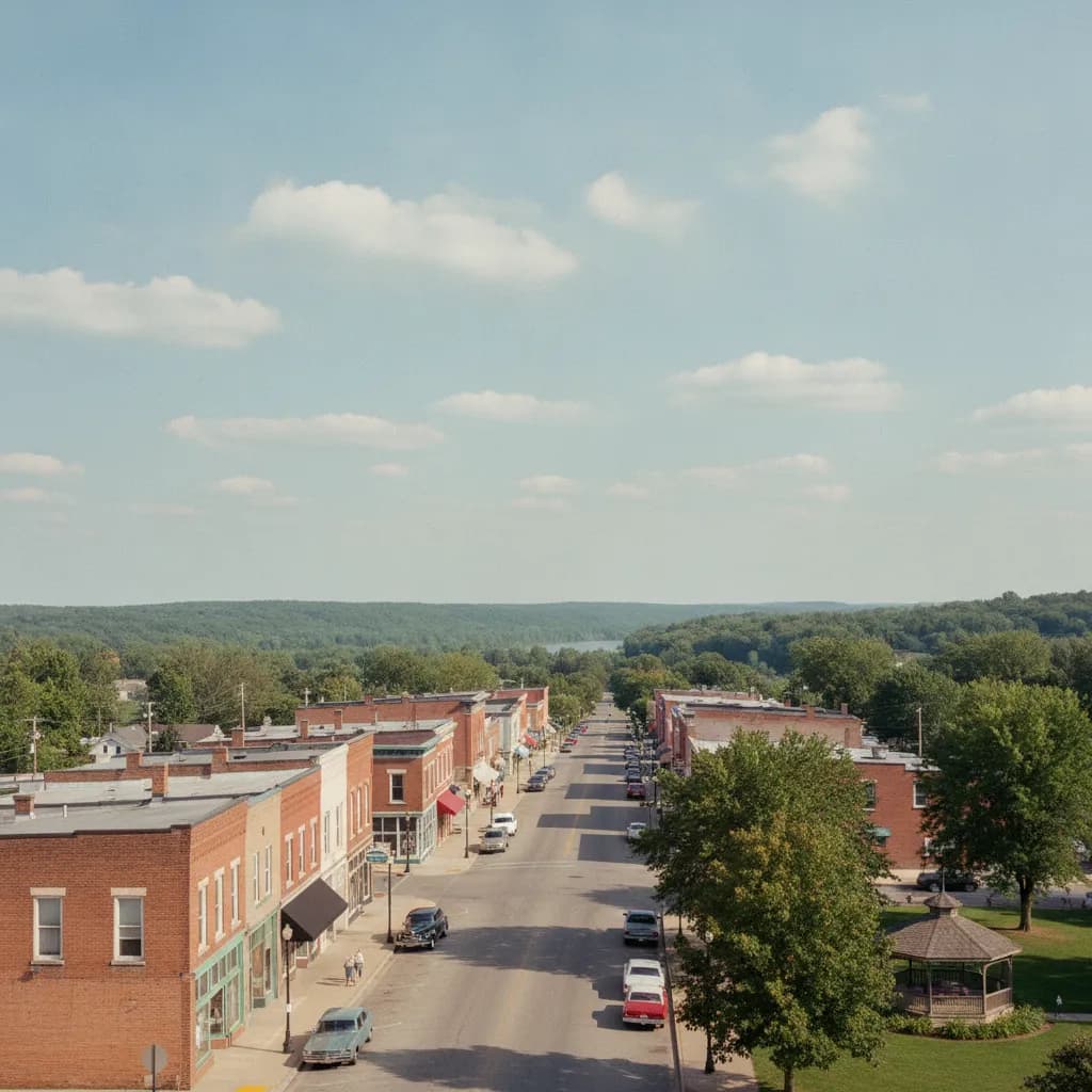 View of Shields, MI