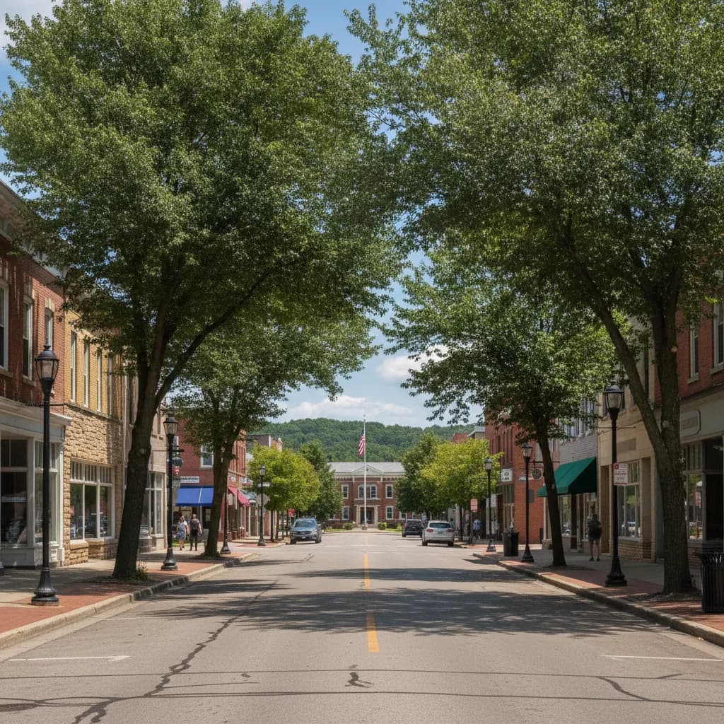 View of South Lyon, MI