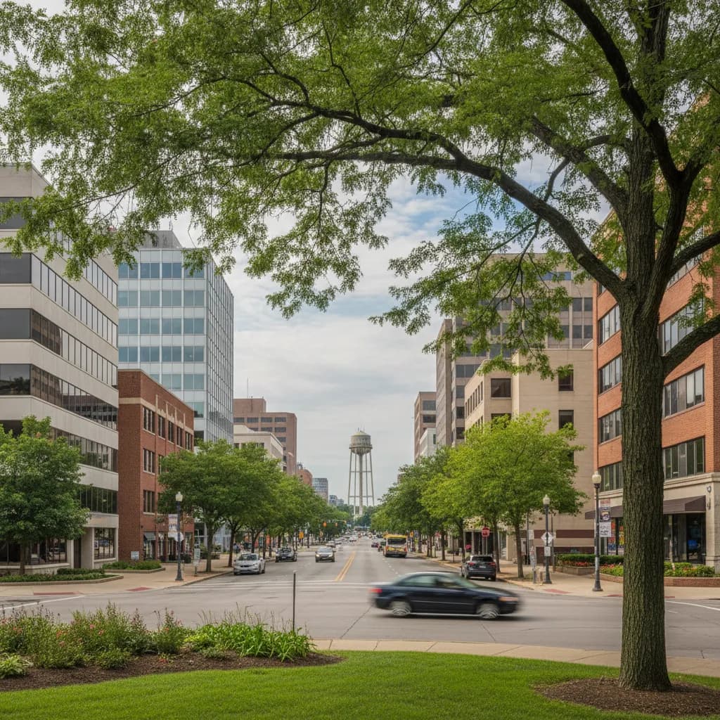 View of Southfield, MI