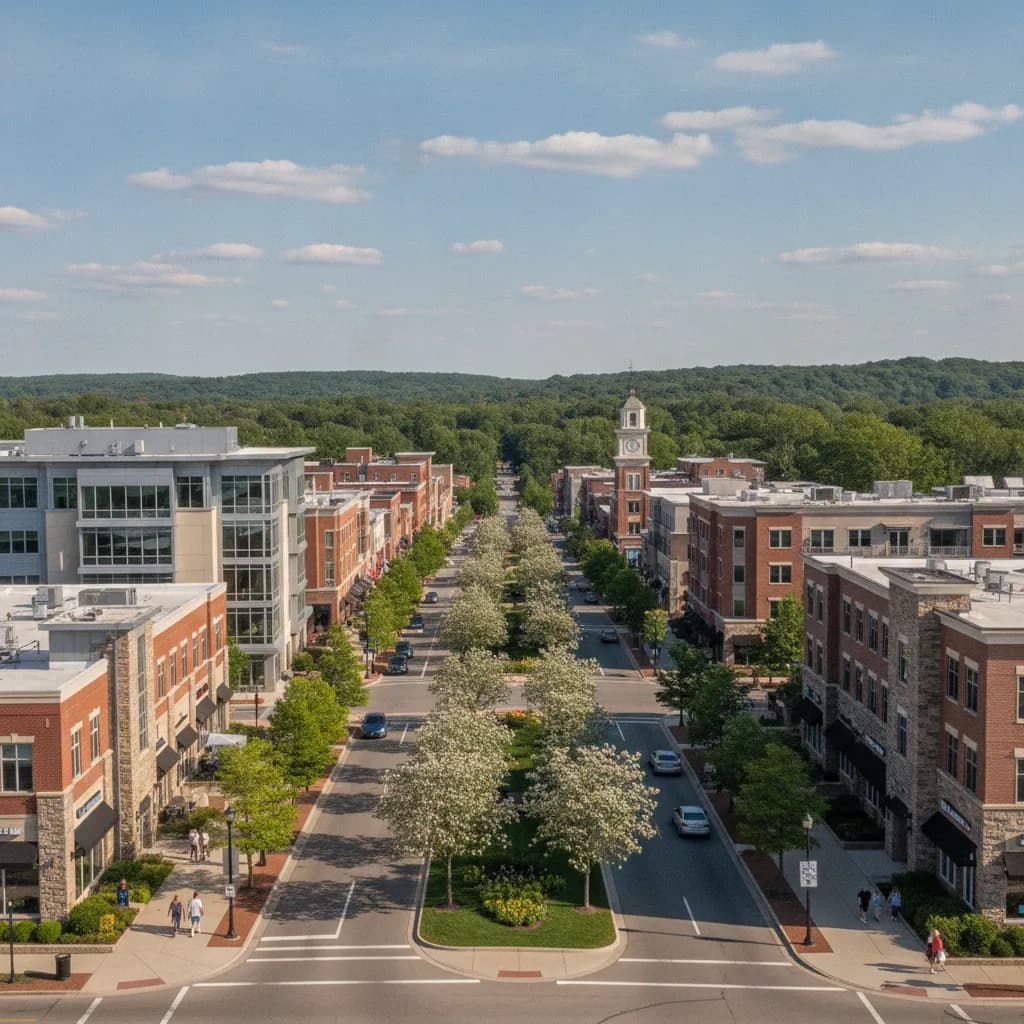 View of Troy, MI